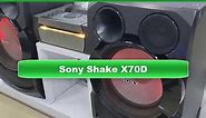 Quick look | Sony Shake X70D HiFi sound system