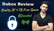 Dubox Review 💀 - Reality Of 1TB Free Cloud Storage 🤫