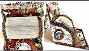 How To Make An Altered Rolodex Book - Desk Junk Journal - Step-By-Step Tutorial
