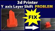 3d printer Y axis Layer shift problem Fix|3d Printer Troubleshooting #3dprinter #fix #fixit