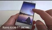 Huawei Ascend P7 unboxing