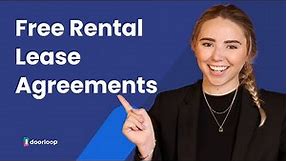 8 Free Downloadable Rental Property Lease Agreement Templates
