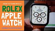 How to change Apple Watch face using Clockology | Turn into Rolex Apple Watch | Clockology tutorial