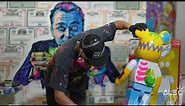A day in the life of Alec Monopoly art studio