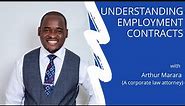 Understanding Employment Contracts with Arthur Marara