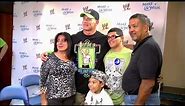 John Cena and WWE bring smiles to faces with Make-A-Wish: Raw, April 28, 2014