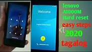 Lenovo A1000m hard reset easy steps/2020