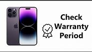 How To Check the Warranty Status On iPhone 14 / iPhone 14 Pro