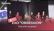 Unboxing EXO "OBSESSION" the 6th album, 엑소 언박싱 Kpop Ktown4u