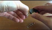 Turn Paperclips into Temporary Magnets Demo