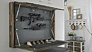 Secret DIY Gun Compartment Doubles as a Mirror
