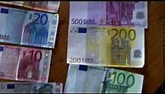 Euro money explained ; part 2 = Bank notes aka bankbiljetten