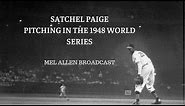 Satchel Paige Pitching In The 1948 World Series