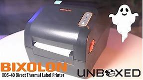 Unboxed with the BIXOLON XD5-40 Direct Thermal Label Printer