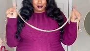 DIY Plus Size Chain Belt from Amazon!