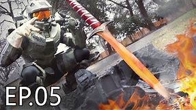 1000 Degree SWORD Vs HALO ARMOR | Living With Chief Ep.05