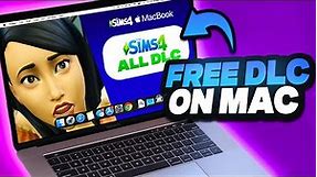 Sims 4 Free Download with All DLC Mac/Macbook - EA Tutorial For Free Packs on Sims 4