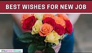 Best Wishes for New Job | New Job Congratulation Messages