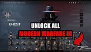 [UNCUT] CoD MW3 Unlock All Tool 🔥 Unlock All Camos / Operators in Multiplayer & Zombies (Full Guide)