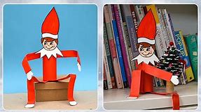 How to make elf on the shelf - Make your own elf on the shelf with bendable arms and legs at home