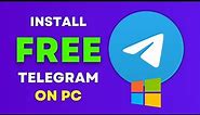 How to Download and Install Telegram App on Windows 10 PC [2023]