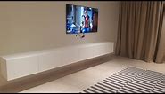 #BESTA #IKEA wall mounted TV unit white Unboxing & installation