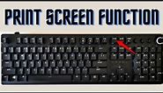 How to Use the Print Screen Function on a Keyboard | how to use print screen button