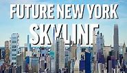 Future New York City Skyline 2030