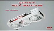 SAPPHIRE PURE AMD Radeon RX 7700 XT & RX 7800 XT
