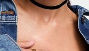 ASOS DESIGN  choker necklace in black velvet design | ASOS