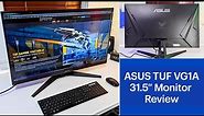ASUS TUF VG1A 31.5″ FreeSync Gaming Monitor Review