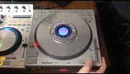 Technics SL-DZ1200 Direct Drive Turn Table CD demonstration