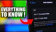 iOS 17 Public Beta Release - Everything You NEED to Know !