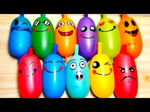 Making Slime With Transparent Balloons - Relaxing Sound -Satisfying Slime NO EDITING VIDEO #4k #989