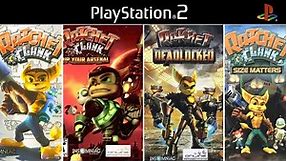 Ratchet & Clank Games for PS2
