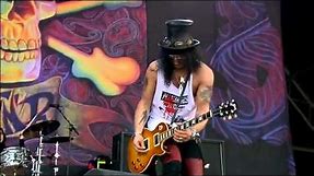 Guns N Roses Slash - Sweet Child O' Mine - @ Glastonbury Live Concert 2010.flv