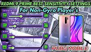 Redmi 9 Prime Best Sensitivity Settings For PUBG MOBILE | Redmi 9 Prime Best Sensitivity