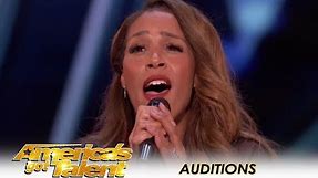 Glennis Grace: STUNNING 39-Year-Old Singer Tribute To Whitney Houston! | America's Got Talent