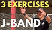 How To: 3 J-Band Exercises To Throw Harder | Baseball Throwing Drills