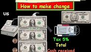 How to make change (cash register)