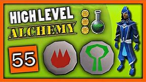 How to Cast the ''High Level Alchemy'' Spell In Runescape 3! - The Runescape Noob #55