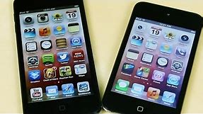 Apple iPod Touch 5th Gen vs 4th Gen Comparison