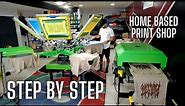A SCREEN PRINTING Video You MUST Watch! | Step By Step Process