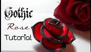Gothic Rose tutorial by MissClayCreations