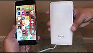 TG90 Portable Charger 10000mah Cell Phone Battery Backup Review