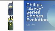 Philips "Savvy" Series Phones Evolution | 1999 - 2001