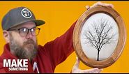 This Is How You Make Oval Picture Frames. Easy Woodworking Project.