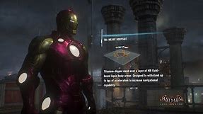 Batman: Arkham Knight | Iron Man Armor Suit Up with Music (Modded DLC Skins)