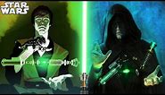 Everything Luke Did When Building His GREEN Lightsaber - Star Wars Explained