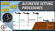 Altimeter Setting Procedures & Altimetry